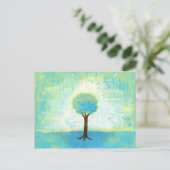 InThe light van het oorspronkelijke schilderen Briefkaart (Staand voorkant)