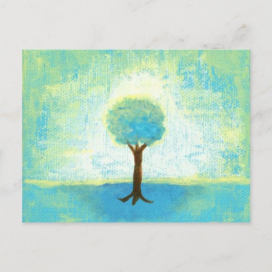 InThe light van het oorspronkelijke schilderen Briefkaart (Voorkant)