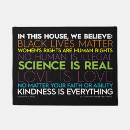 #InThisHouse Doormat Deurmat