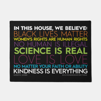 #InThisHouse Doormat Deurmat