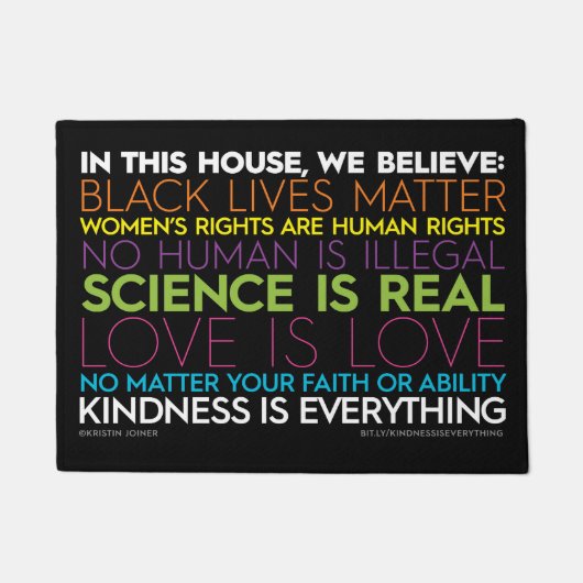 #InThisHouse Doormat Deurmat (Voorkant)