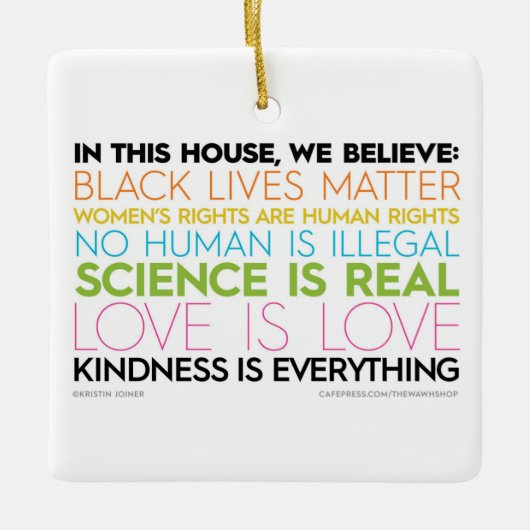 #InThisHouse Ornament (Voorkant)