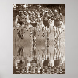 INTIEM PORTRET VAN DE TOUR DE FRANCE Reflectie Poster