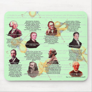 "Intieme relatie tussen chemie en natuurkunde" Muismat