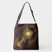 Intieme verbinding - Abstract kunstlichaam Crossbody Tas (Achterkant)
