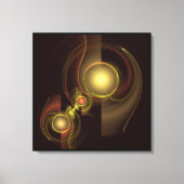 Intieme verbinding - Abstracte platte canvas afdru Afdruk (Voorkant)