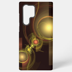 Intieme Verbinding Gouden Energie Abstracte Kunst Samsung Galaxy Hoesje