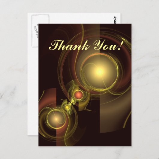 Intieme verbinding - Hartelijk dank, Briefkaart (Voorkant / Achterkant)