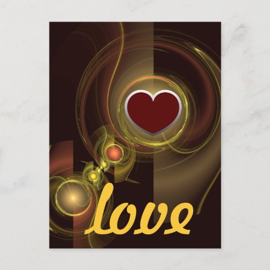 Intieme verbinding Liefde Briefkaart (Voorkant)