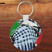 Intifada Palestine 87 Sleutelhanger (Voorkant)