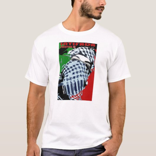 Intifada Palestine 87 T-shirt (Voorkant)