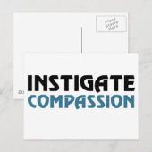 Intigate compassie (de Great Karma Edition) Briefkaart (Voorkant / Achterkant)
