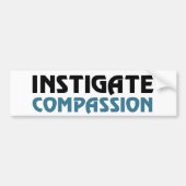 Intigate compassie (de Great Karma Edition) Bumpersticker (Voorkant)