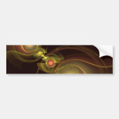 Intimate Connection Abstract Art Bumpersticker (Voorkant)