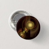 Intimate Connection Abstract Art Button (rond) (Voorkant /achterkant)