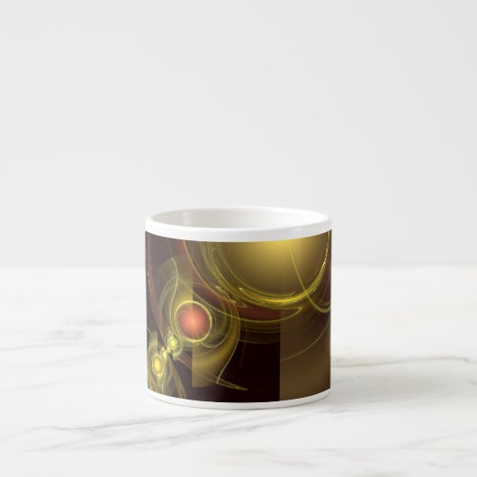 Intimate Connection Abstract Art Espresso-Mok Espresso Kop (Voorkant)