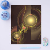 Intimate Connection Abstract Art Flyer (Enkel)