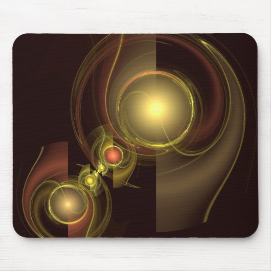 Intimate Connection Abstract Art Mousepad Muismat (Voorkant)
