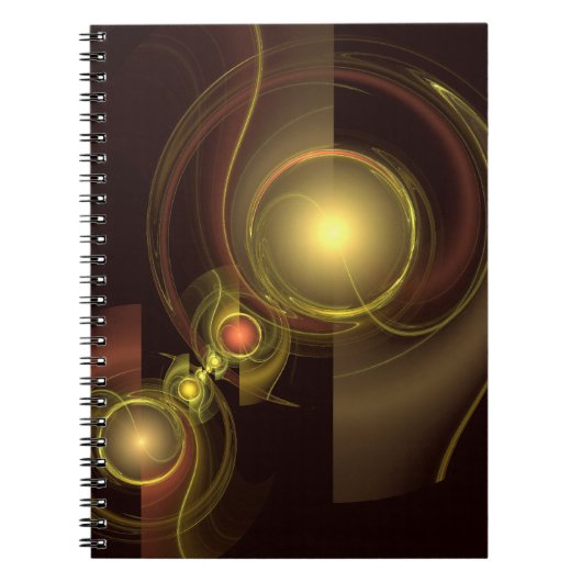 Intimate Connection Abstract Art Notitieboek (Voorkant)