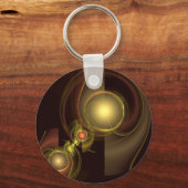 Intimate Connection Abstract Art Sleutelhanger (Voorkant)