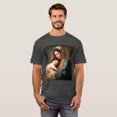 Intimate Painting of Motherhood with Gentle Warm G T-shirt (Voorkant volledig)