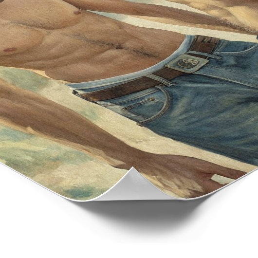 Intimate Stud Connection on the Coast Poster (Hoek)