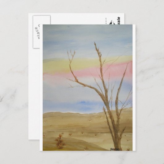 Intimidatie Briefkaart (Voorkant / Achterkant)