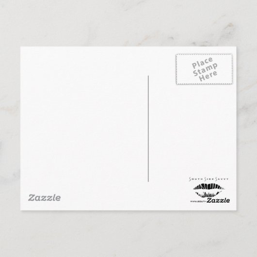 Intimidatie Briefkaart (Achterkant)