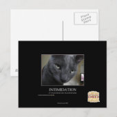 Intimidatie Briefkaart (Voorkant / Achterkant)