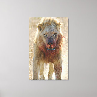 Intimidatie Canvas Afdruk