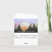 Intimidatie, de notakaart van de Poema Kaart (Achterkant)