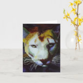 Intimidatie, de notakaart van de Poema Kaart (Gele Bloem)