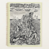 Intimidatie, inkttekening planner (Voorkant)