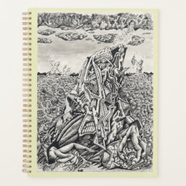 Intimidatie, inkttekening planner