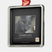 Intimidatie Metalen Ornament (Links)