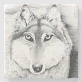 Intimidatie Stenen Onderzetter (Voorkant)