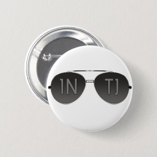 INTJ Aviator Button (Voorkant /achterkant)