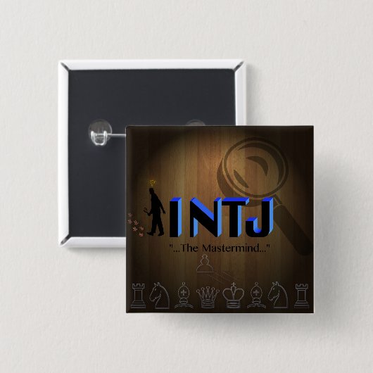 INTJ Button (Voorkant /achterkant)