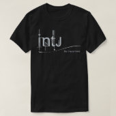 INTJ de Logo van de Masterminal MBTI T-shirt (Design voorkant)