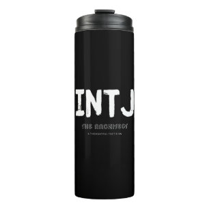 INTJ - Doordacht Tacticien (wit) Thermosbeker