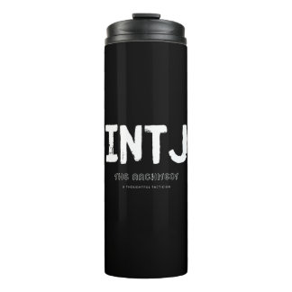 INTJ - Doordacht Tacticien (wit) Thermosbeker