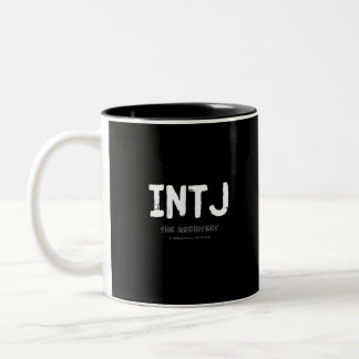 INTJ - Doordacht Tacticien (wit) Tweekleurige Koffiemok