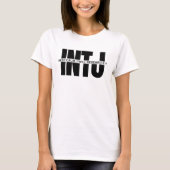 INTJ humor Sarcastic INTJ Quote Keep Calm T-shirt (Voorkant)