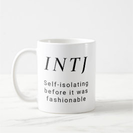 INTJ MBTI Myers-Briggs Type Indicator Coffee Mok
