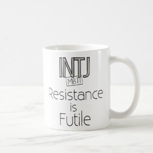 INTJ Resistance is Futile Koffiemok
