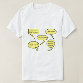 INTJ SPEECH BUBBLE T-SHIRT