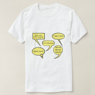 INTJ SPEECH BUBBLE T-SHIRT