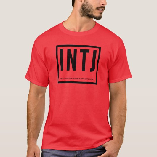 INTJ T-SHIRT (Voorkant)