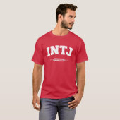INTJ - Universitaire stijl T-shirt (Voorkant volledig)