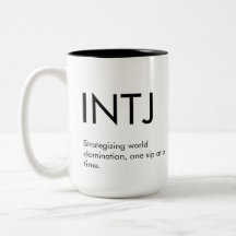 INTJ Werelddominantie Mok Gift
